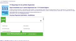 Desktop Screenshot of 111skippertipps.de